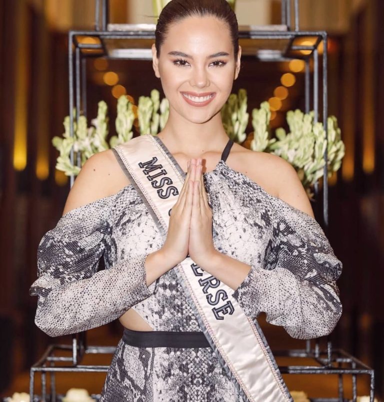 Miss Universe Catriona Gray arrives in SA