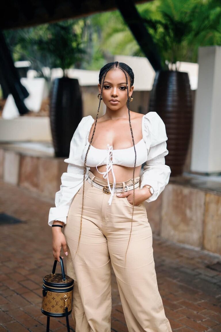 Mihlali Ndamase responds to claims she went under the knife