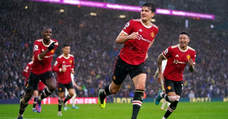 Leeds United 2 – 4 Manchester United