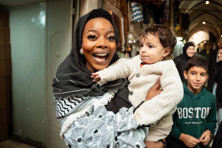 Photos: Nomcebo Zikode on vacation in Jerusalem