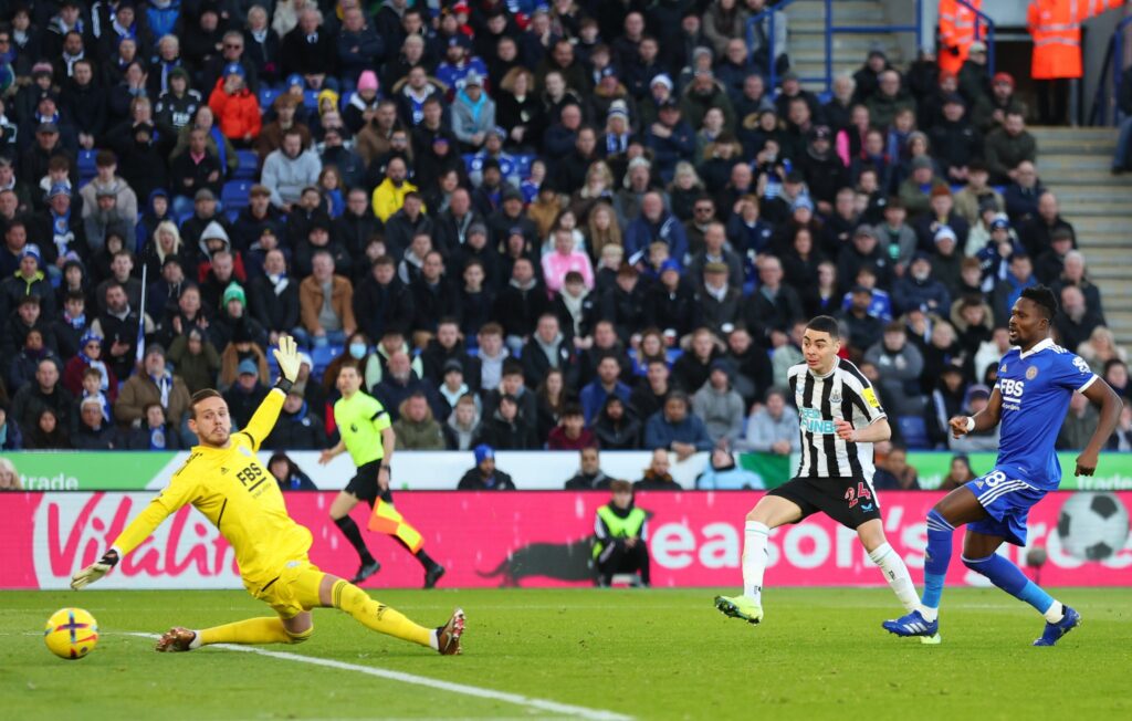 Leicester City 0 - 3 Newcastle United