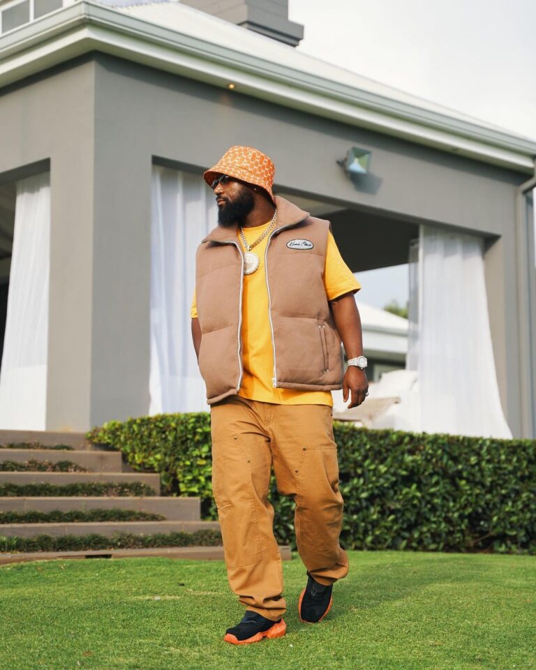 Cassper Nyovest blasted by fans for wearing a Balenciaga shirt