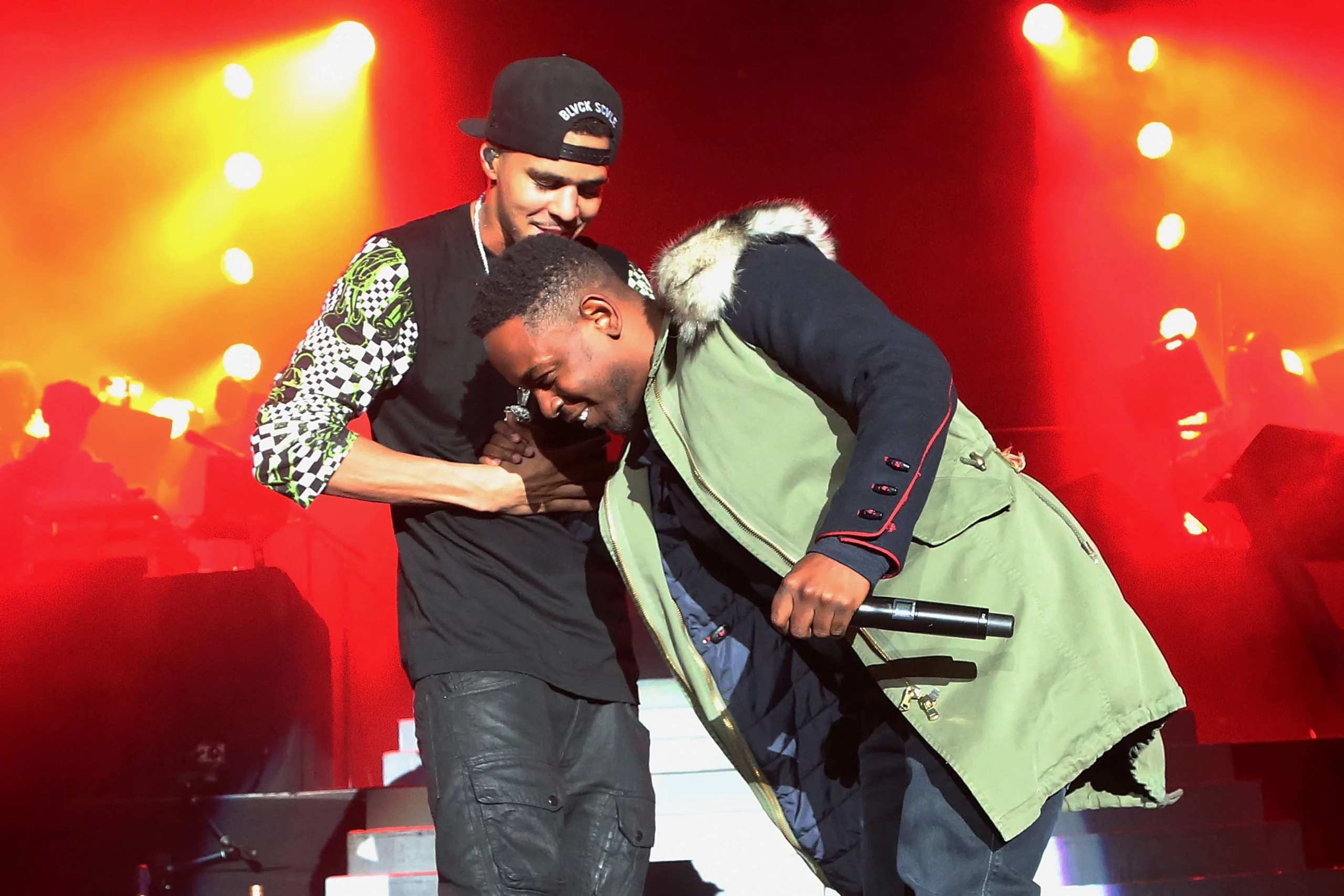 Kendrick Lamar and J. Cole