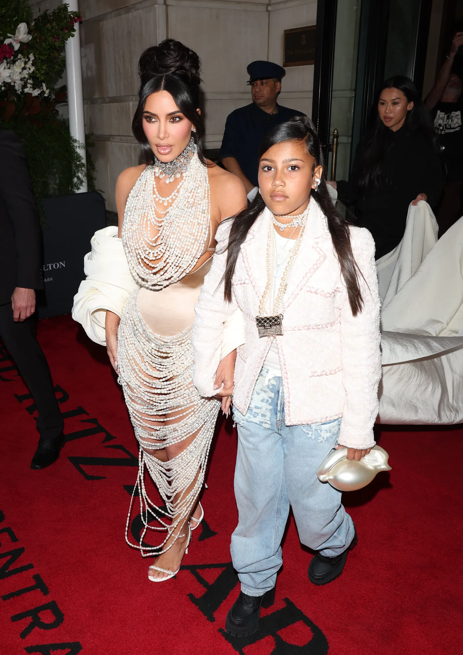 Kim Kardashian And North West