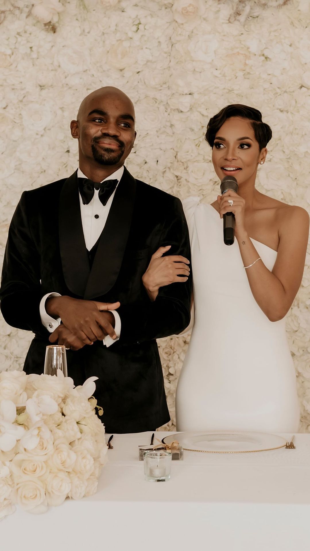 Liesl Laurie and Musa Mthombeni