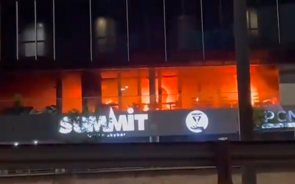 Famous Summit restaurant at Menlyn, Pretoria gutted by fire