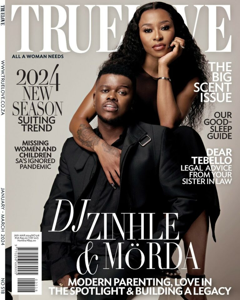 DJ Zinhle and Mörda shine on True Love Magazine cover
