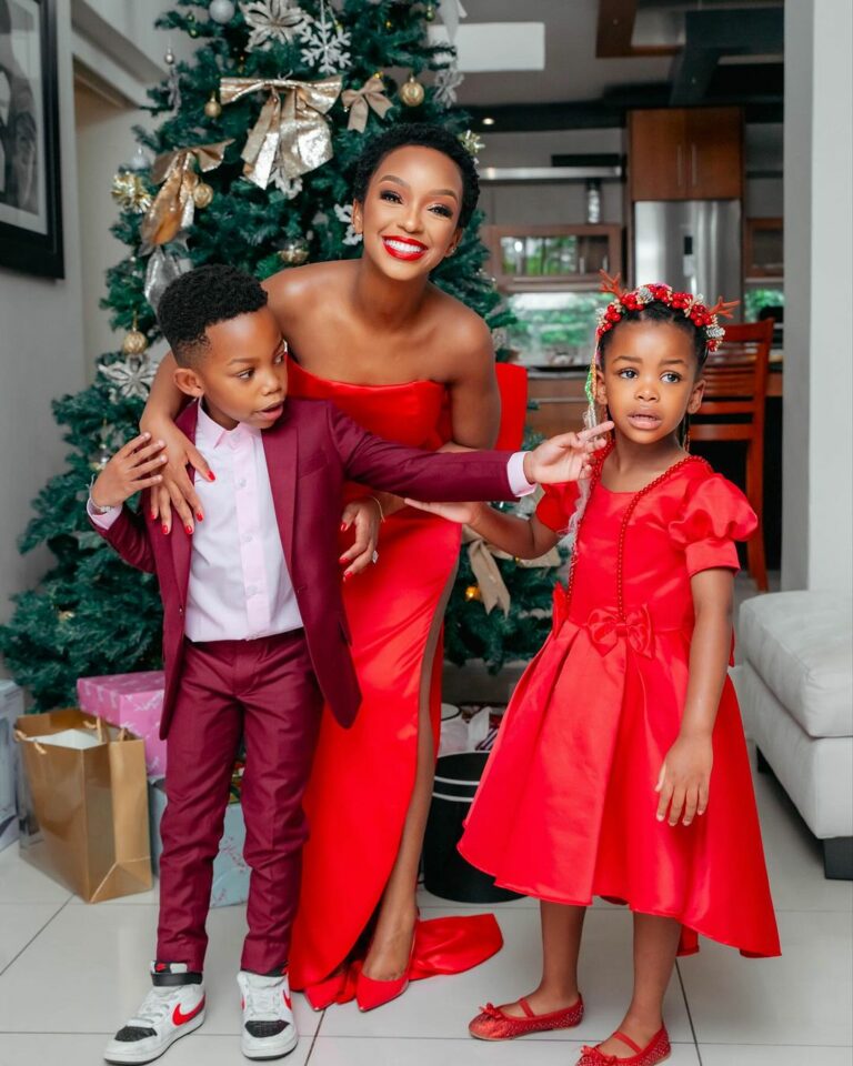 Nandi Madida reveals how she raises her children