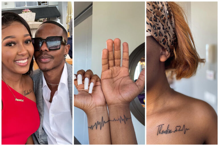 Grootman and ex-girlfriend, Gcinile Twala’s tlof tlof tape leaked