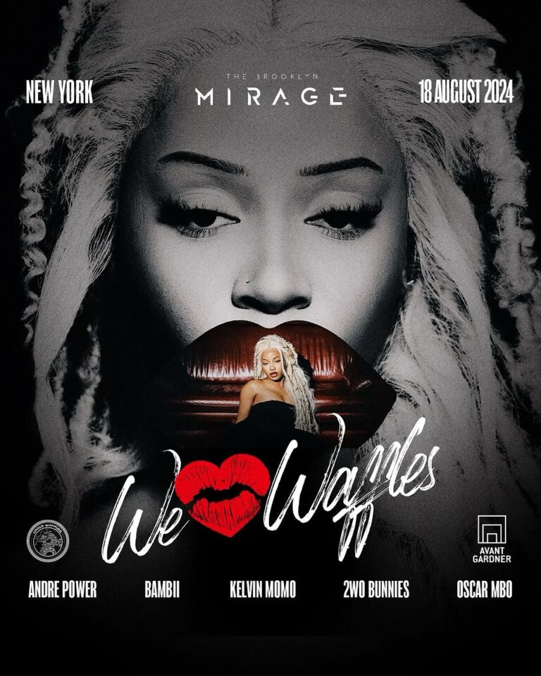 Uncle Waffles excitedly announced she would be headlining a major show in New York