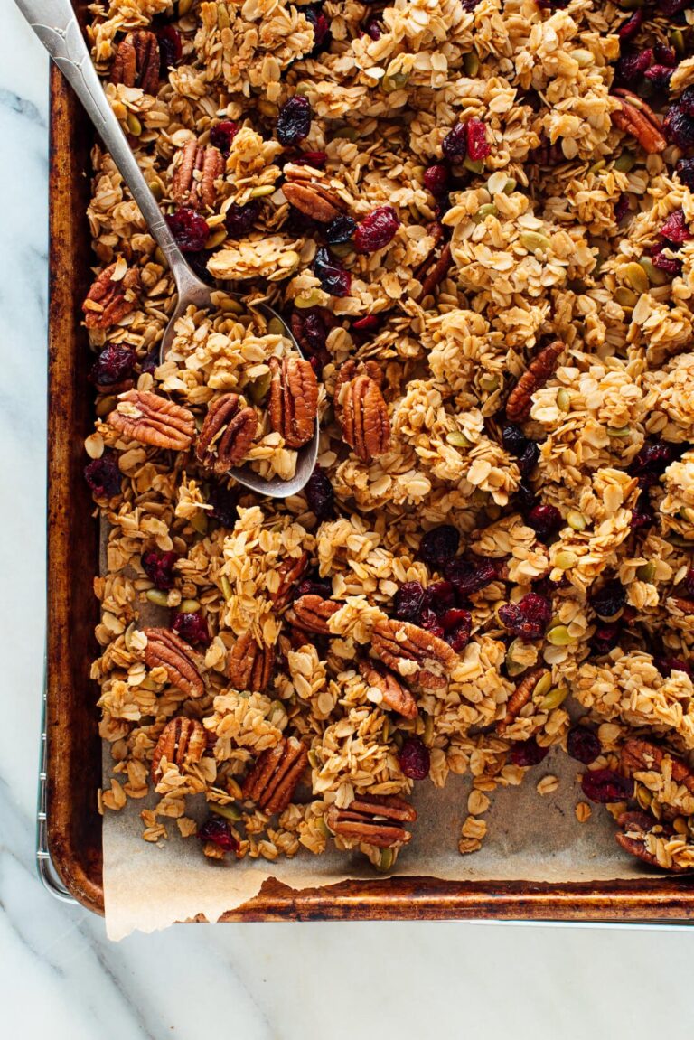 Homemade granola – Recipe