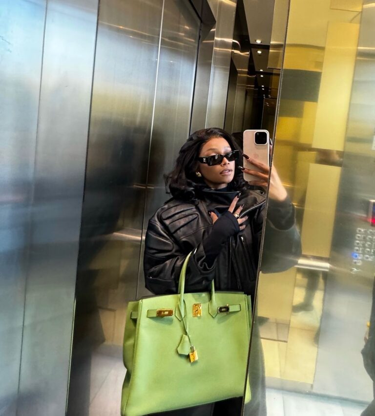 Bonang Matheba shows off R5m Ferrari