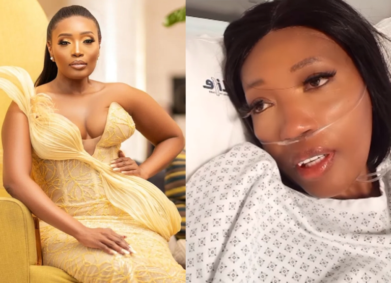 Actress Sophie Ndaba hospitalised