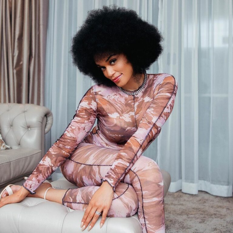 Pearl Thusi disappointed in a church she recently visited