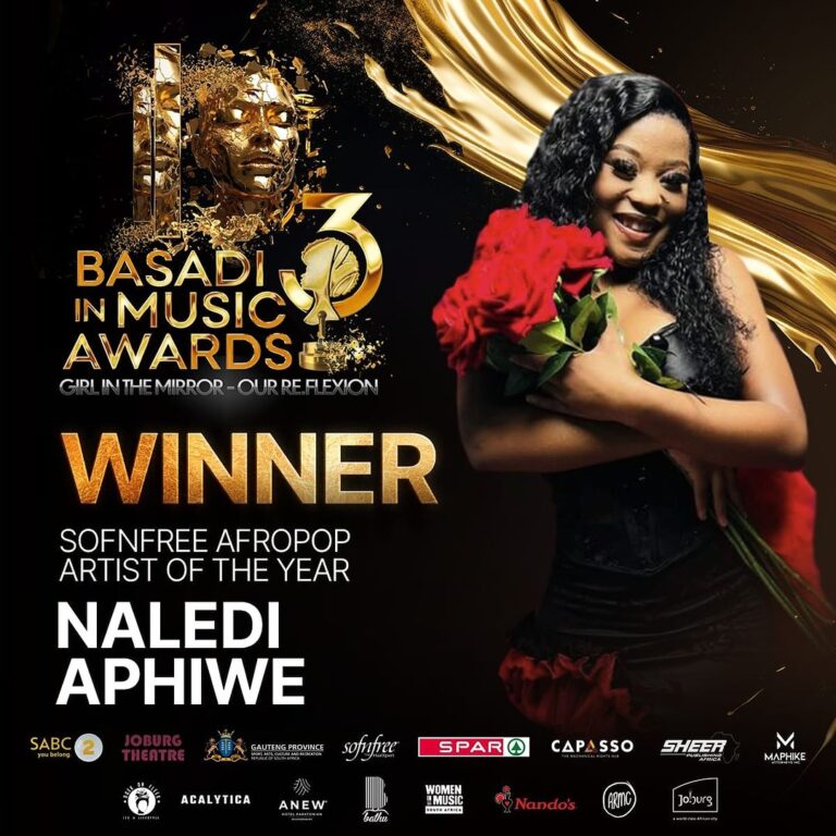 Naledi Aphiwe bags a win at Basadi In Music 2024